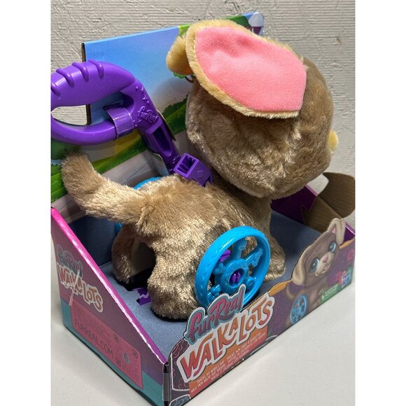 FurReal Walkalots Plush Interactive Wheel Pup Leash & Sounds For Kids Ages 4+ - Picture 3 of 4